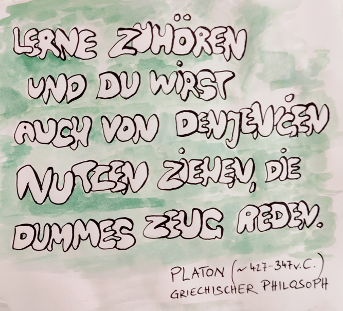 lerne zuhoeren